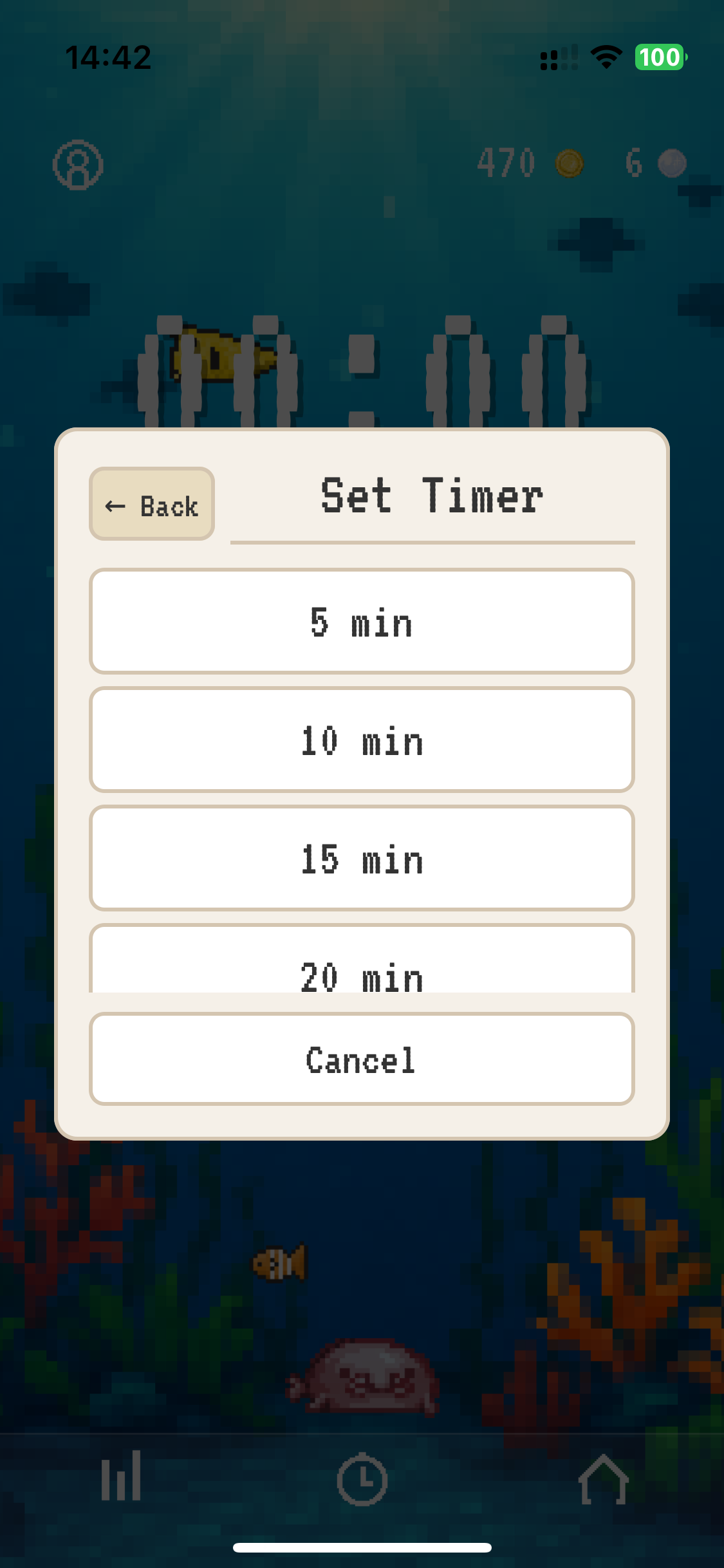 Set timer